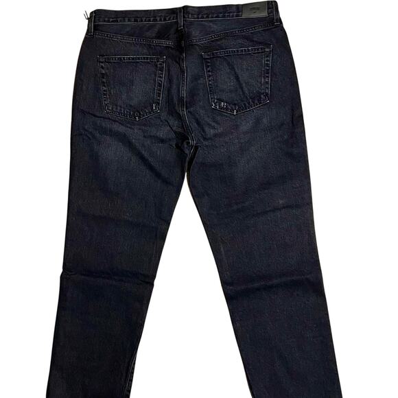 NWT Womens Edwin High Rise Ripped Distressed Black Jeans,100% Cotton,SZ 34 - Picture 3 of 12